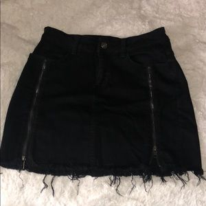 Black skirt